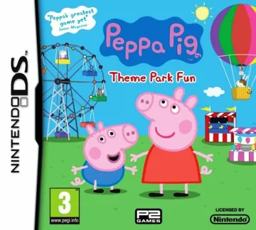 Peppa Pig - Theme Park Fun (Europe) box cover front